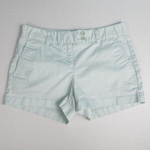 Vineyard Vines Dayboat Chino 3" Shorts Womens 2 Light Mint Green Preppy Beach